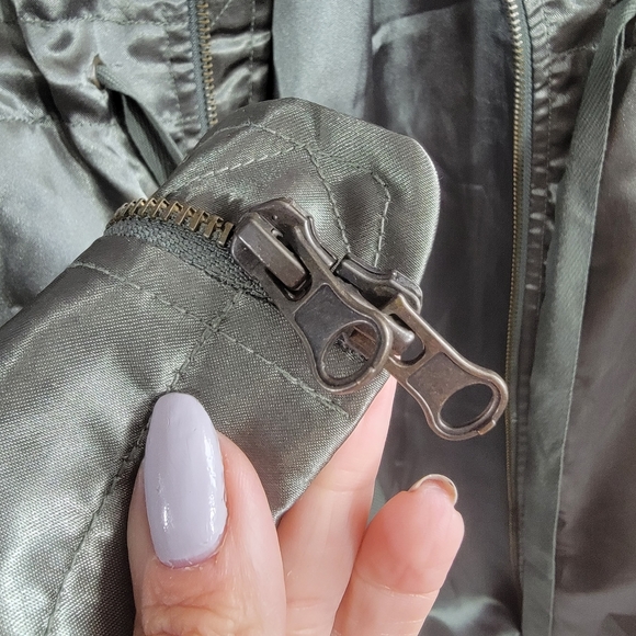 GAP Longine satin Utility Jacket S - Picture 9 of 13